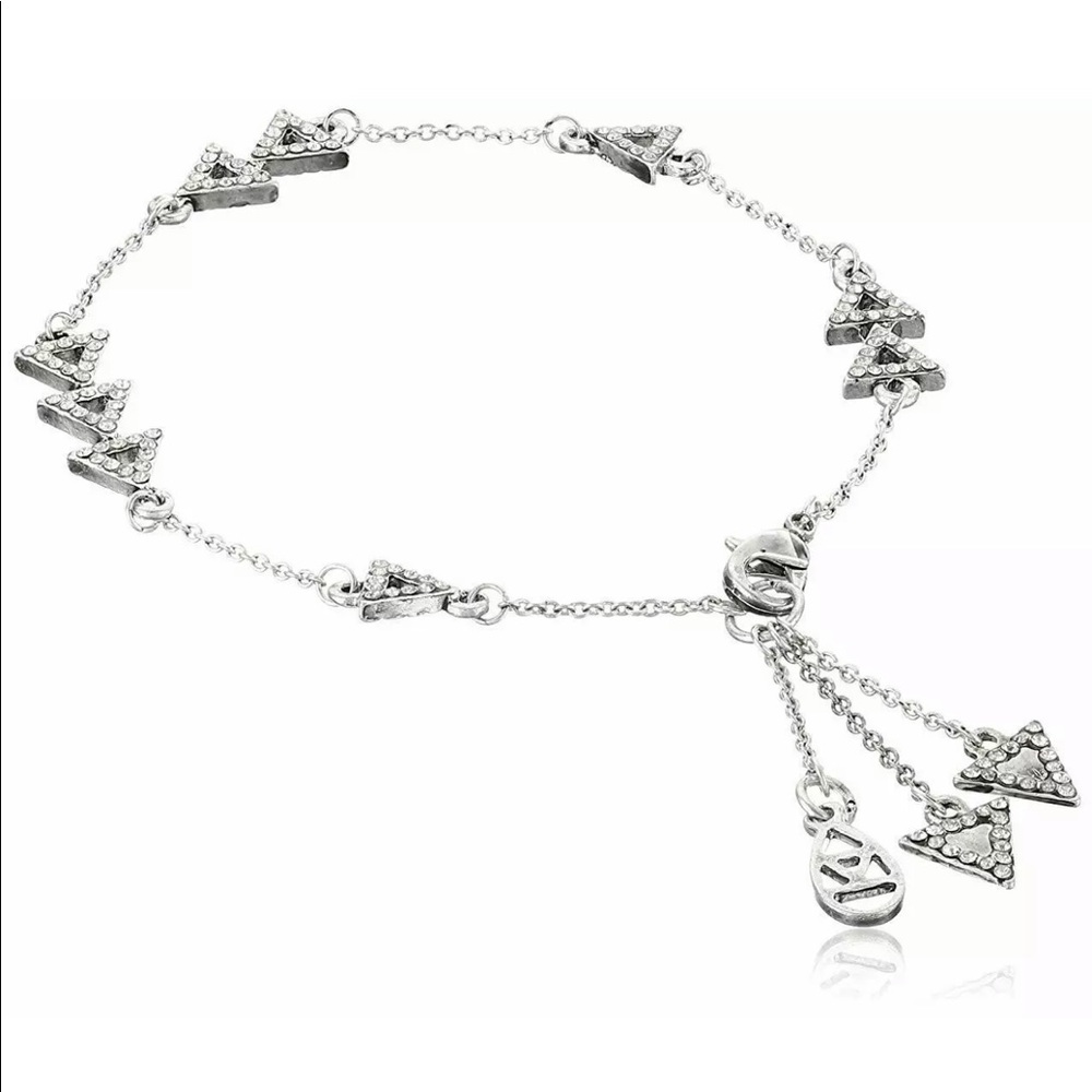 HOUSE of HARLOW *Nilotic silver triangles bracelet